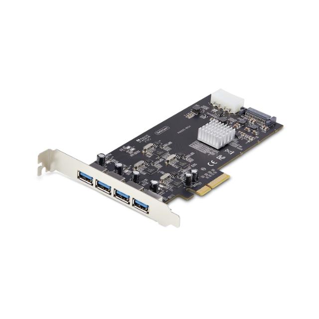 STARTECH 4-Port USB-A PCIe Card 5Gbps