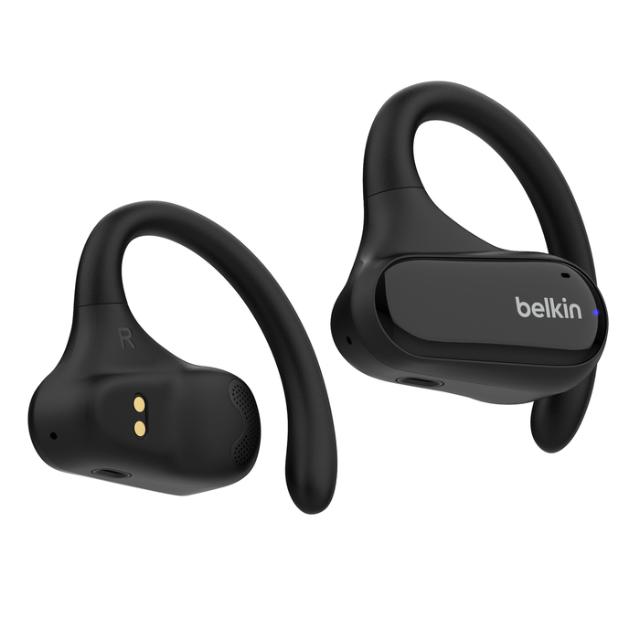 BELKIN SoundForm clearfit open-ear trådløs earbuds,Sort