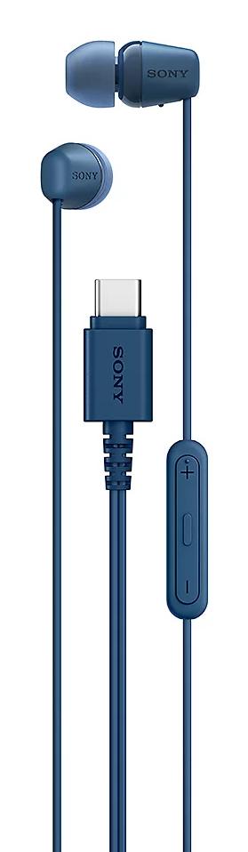 SONY IER-EX15CL USB-C Wired Earbuds Blue