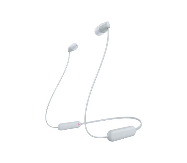 SONY WI-C100 Bluetooth Headphones White