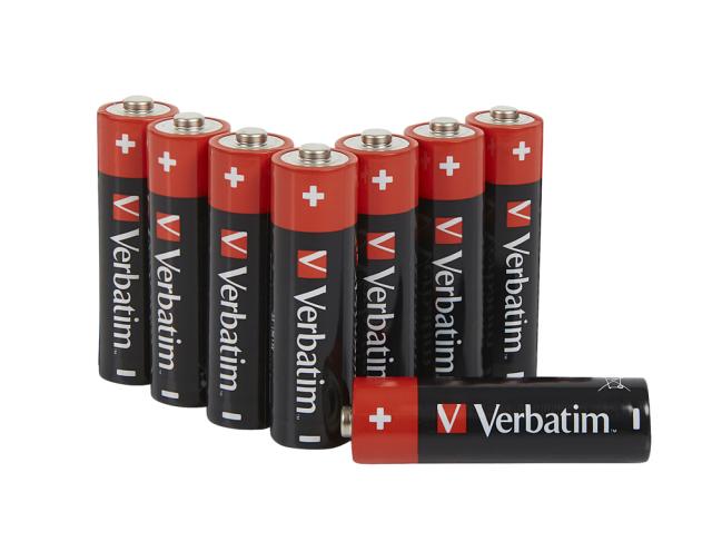 ALKALINE BATTERY AA 8 PACK (HANGCARD)