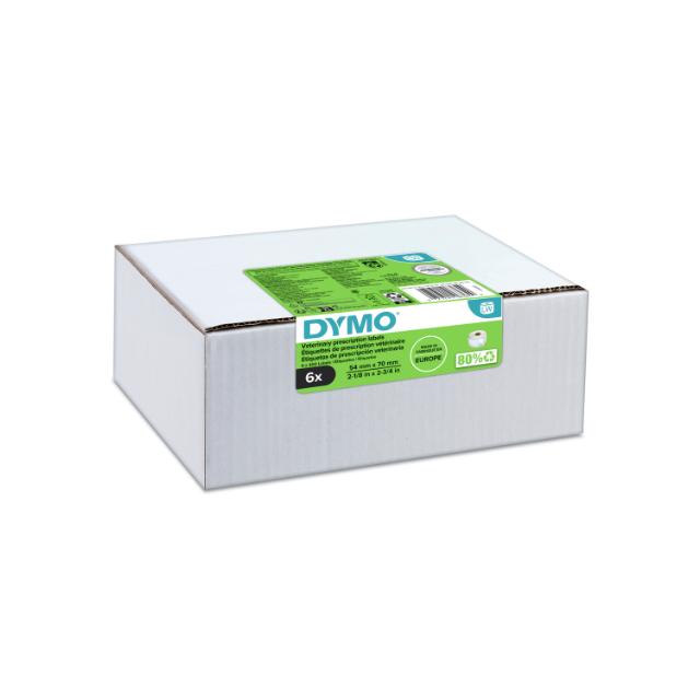DYMO LabelWriter 70mm x 54mm Veterinary Labels white 1 Roll