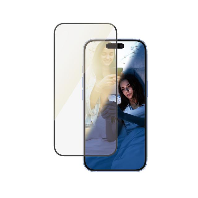 PG iPhone 15/16 Ultra-Wide Fit EyeCare Skjermbeskytter