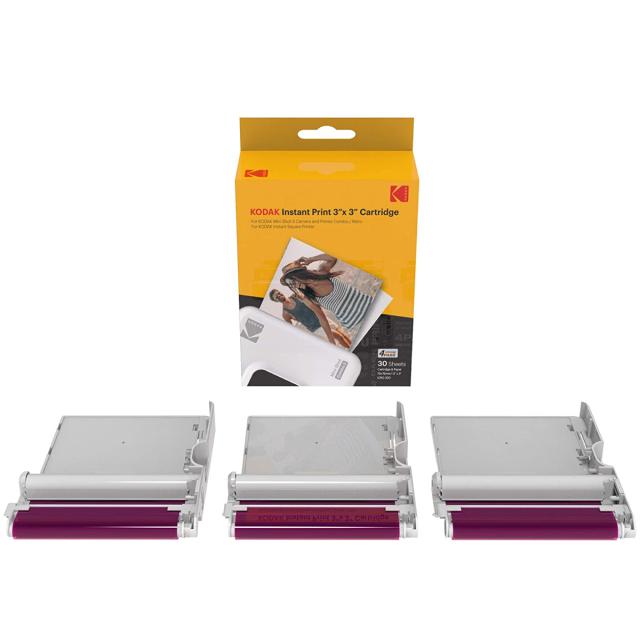 Kodak Instant Print Cartridge 4Pass 3'' x 3'' 3x10 sheets