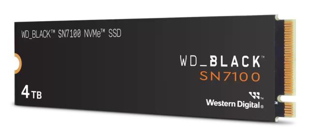 WD Black SN7100 NVMe SSD 4TB M.2 2280