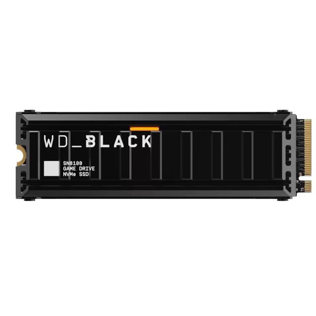 WD Black SN8100 NVMe SSD 1TB W/Heatsink