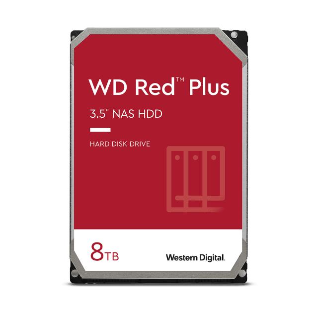 WD Red Plus 8TB SATA 6Gb/s HDD Desktop