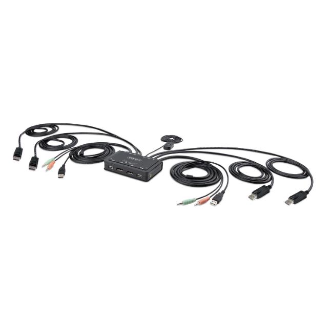 STARTECH 2-Port Dual Monitor KVM Switch