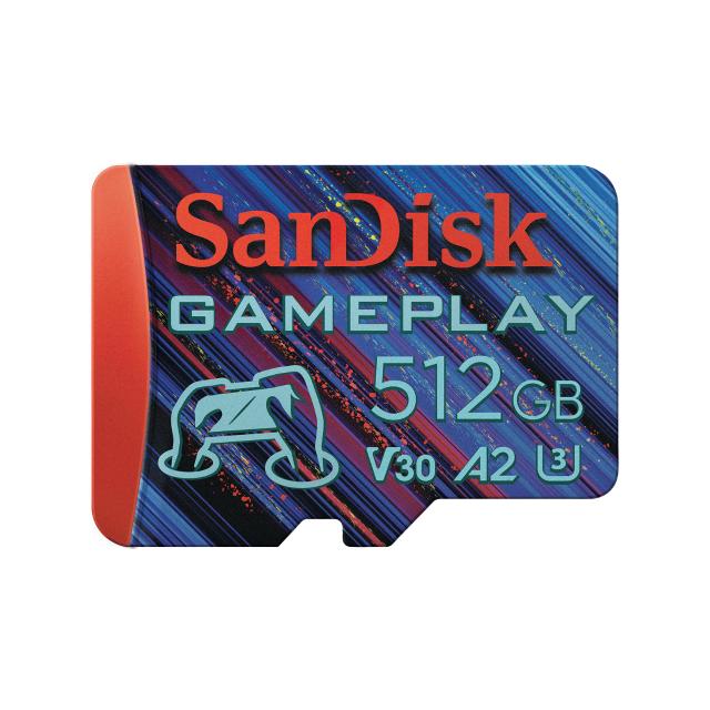 SANDISK GamePlay microSDXC Card 512GB