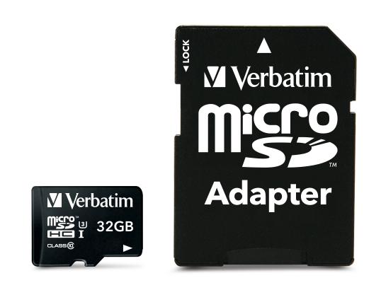 Micro SDHC Card PRO 32GB U3 with Adaptor