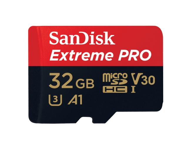 SANDISK Extreme PRO microSDHC 32GB + AD