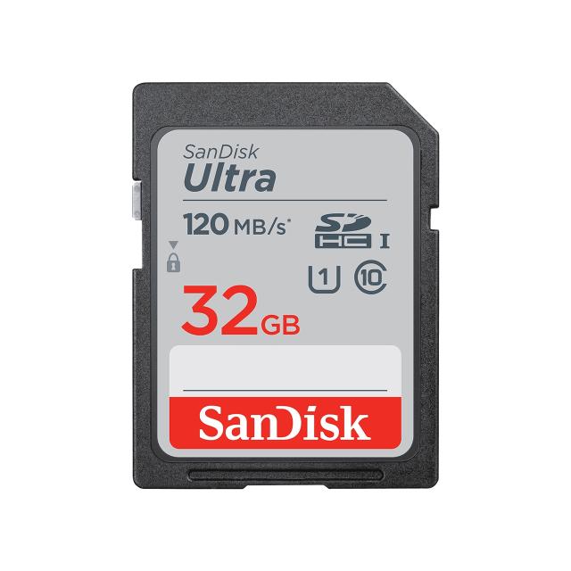 SANDISK Ultra 32GB SDHC Memory Card