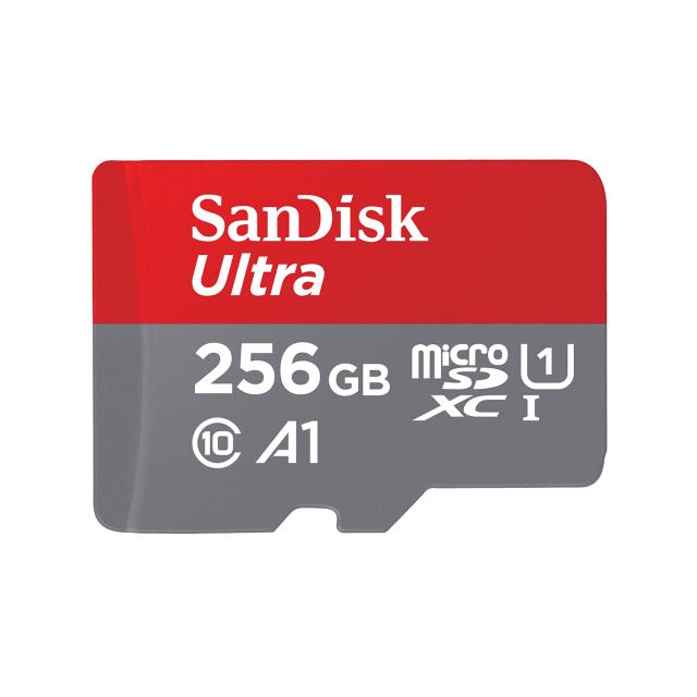 SANDISK Ultra 256GB microSDXC + SD Adpt