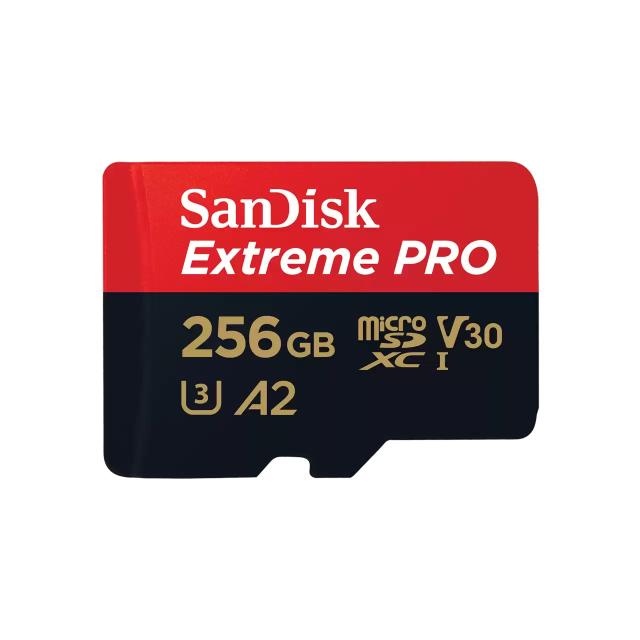 SANDISK Extreme PRO microSDXC 256GB +Adp