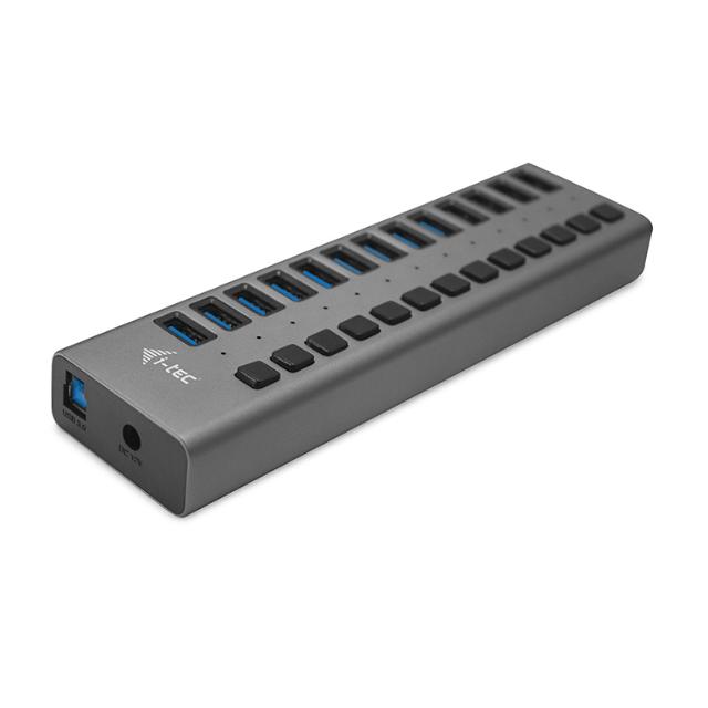 USB-A hub 13xUSB-A 3.0 active w/ 60W power supply
