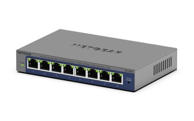 NETGEAR 8Port Gigabit Plus Switch