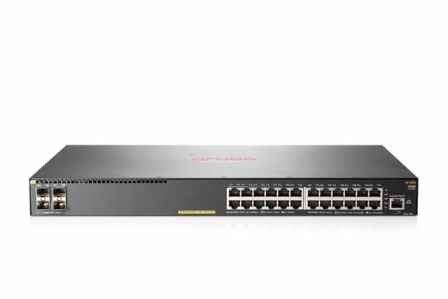 HPE Aruba 2930F 24G PoE+ 4SFP+ T Swch