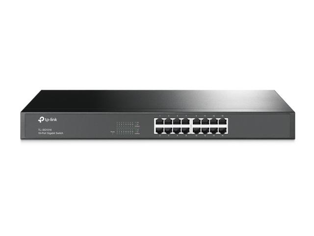 TP-LINK 16port Gigab. Switch 19in-Rack