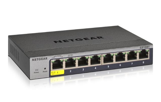 NETGEAR 8-Port Gigabit Ethernet Smart
