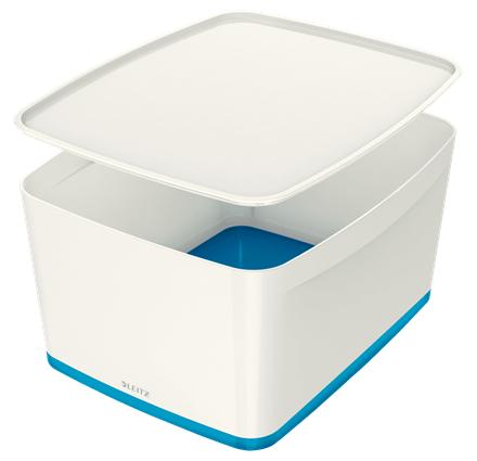 LEITZ Oppbevaringsboks MyBox L hvit/blå