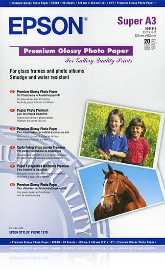 EPSON photopaper glossy premium A3+