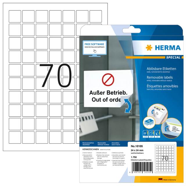 Herma Etiketter Movables 24x24 (25)