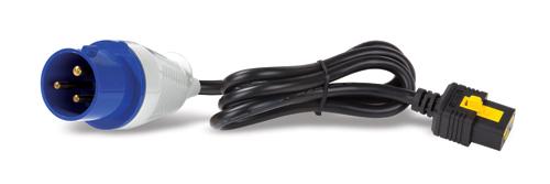 APC Power Cord-Locking C19 to IEC309-16A