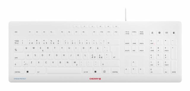 Cherry Stream protect keyboard white