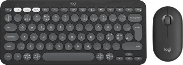 LOGI Pebble 2 Combo TONAL GRAPHITE (PAN)