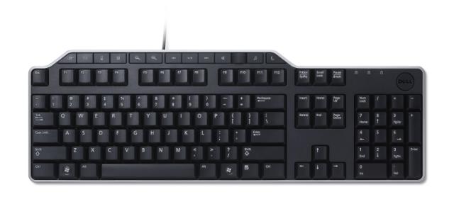 DELL Keyboard Wired Bus. USB KB US/EU BK