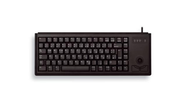 Cherry G84-4400 Trackball Keyboard, Black (EU/Intl)