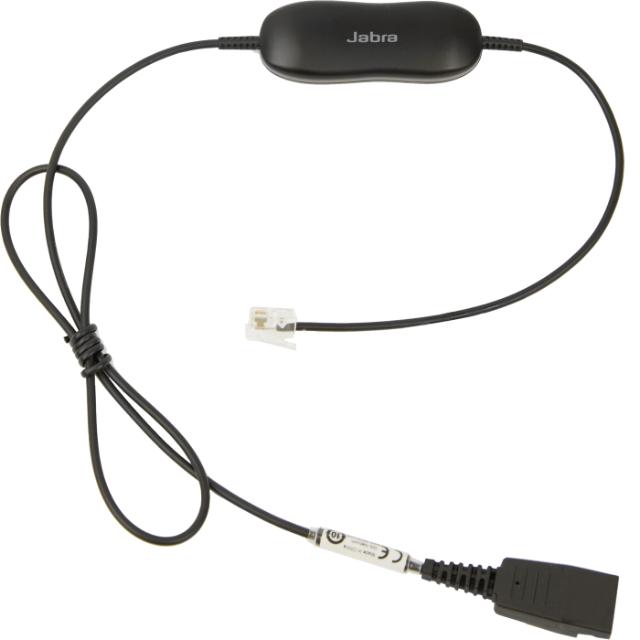 JABRA Smart Cord, QD to RJ9, straight, w