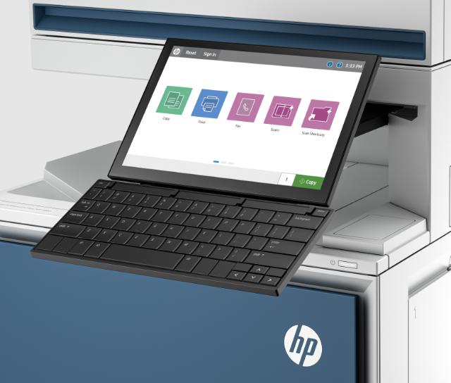 HP LaserJet Workflow UK Keyboard