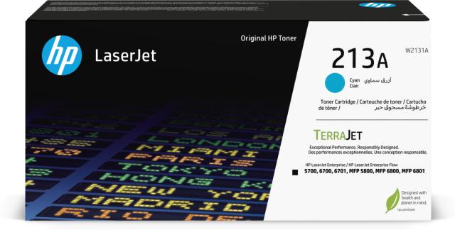 HP 213A Cyn Original LaserJet Toner Crtg