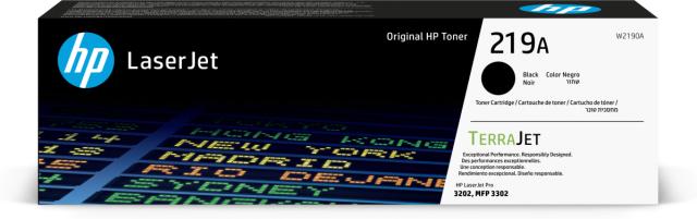 HP 219A Black Org LJ Toner Cartridge