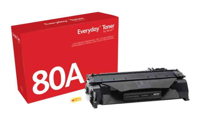 Everyday Toner Black Cartridge HP 80A 2.7K