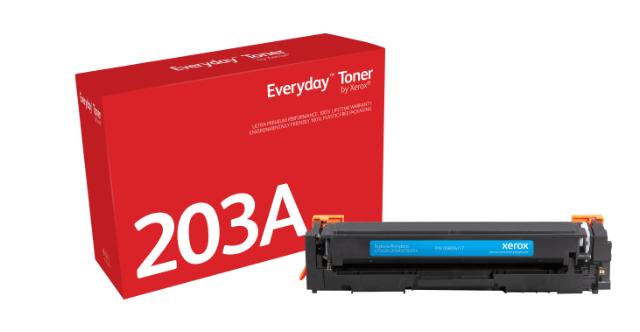 Everyday Toner Cyan cartridge to HP 203A 1.3K