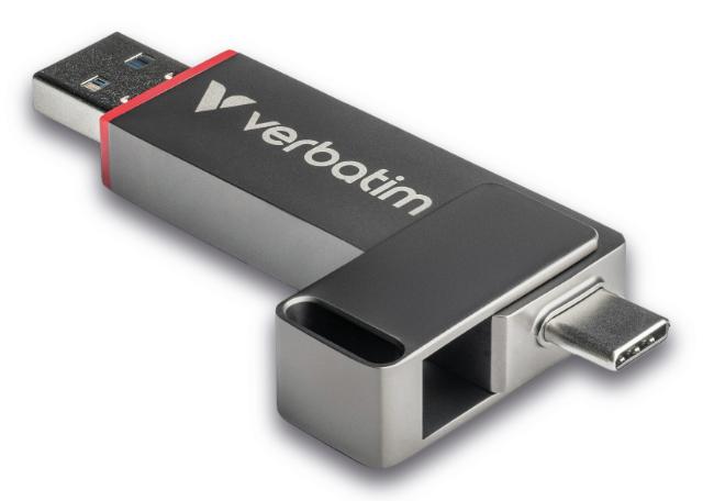 VERBATIM USB-A/C 3.2 Gen1 1TB Dual QuickStick