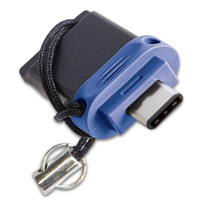 Verbatim 32GB Dual Minnepenn USB 3.0/USB-C Sort