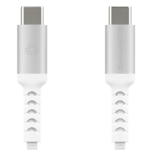 Re-charge - BRD Cable - USB-C to USB-C, White (1.2m)