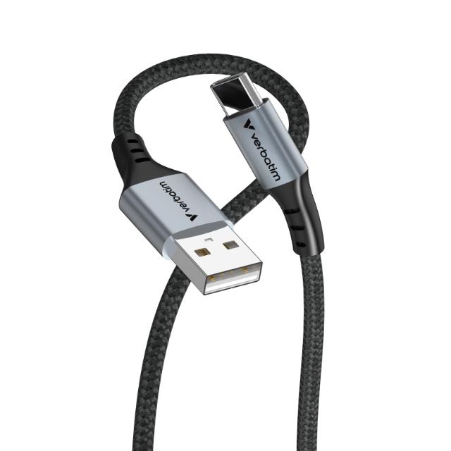 VERBATIM Sync N Charge USB-A to USB-C 18W (1.2m)