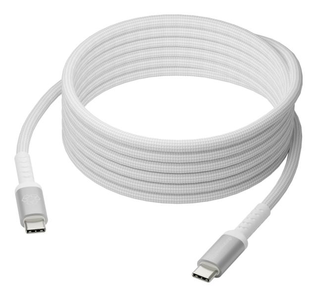 DBRAMANTE re-charge IT Cable BRD 3m USB-C/USB-C 100W White