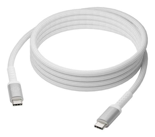 DBRAMANTE re-charge IT Cable BRD 2m USB-C/USB-C 100W White