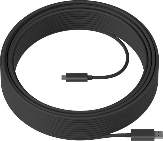 LOGI STRONG USB 3.1 CABLE 10m - GRAPHITE