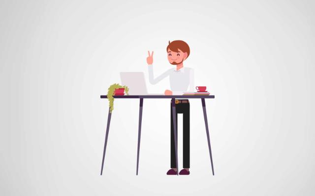 Fem tips for en mer aktiv kontorhverdag