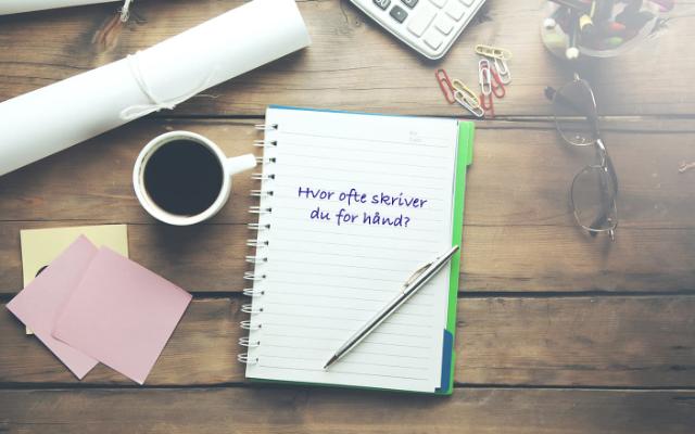 Skriver du for hånd? Det er god hjernetrim!