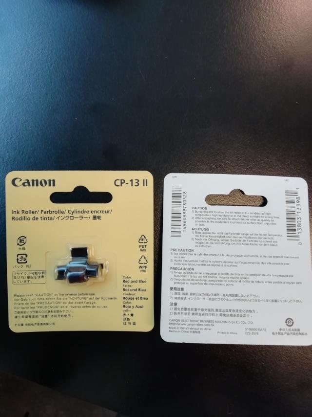 CP-13 II inkroll red and blue