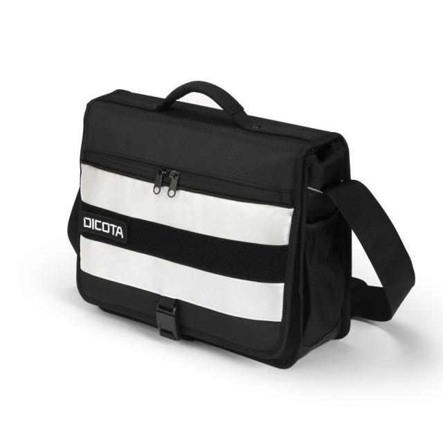 Dicota Messenger REFLECTIVE, Sort