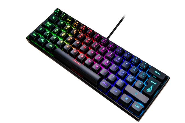 SUREFIRE KingPin M1 Mech. Gaming RGB Tastatur QWERTY Nordic