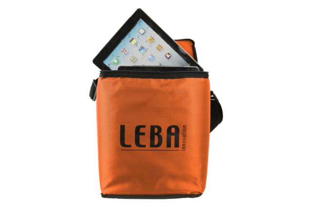 LEBA NoteBag Orange for 5 tablets